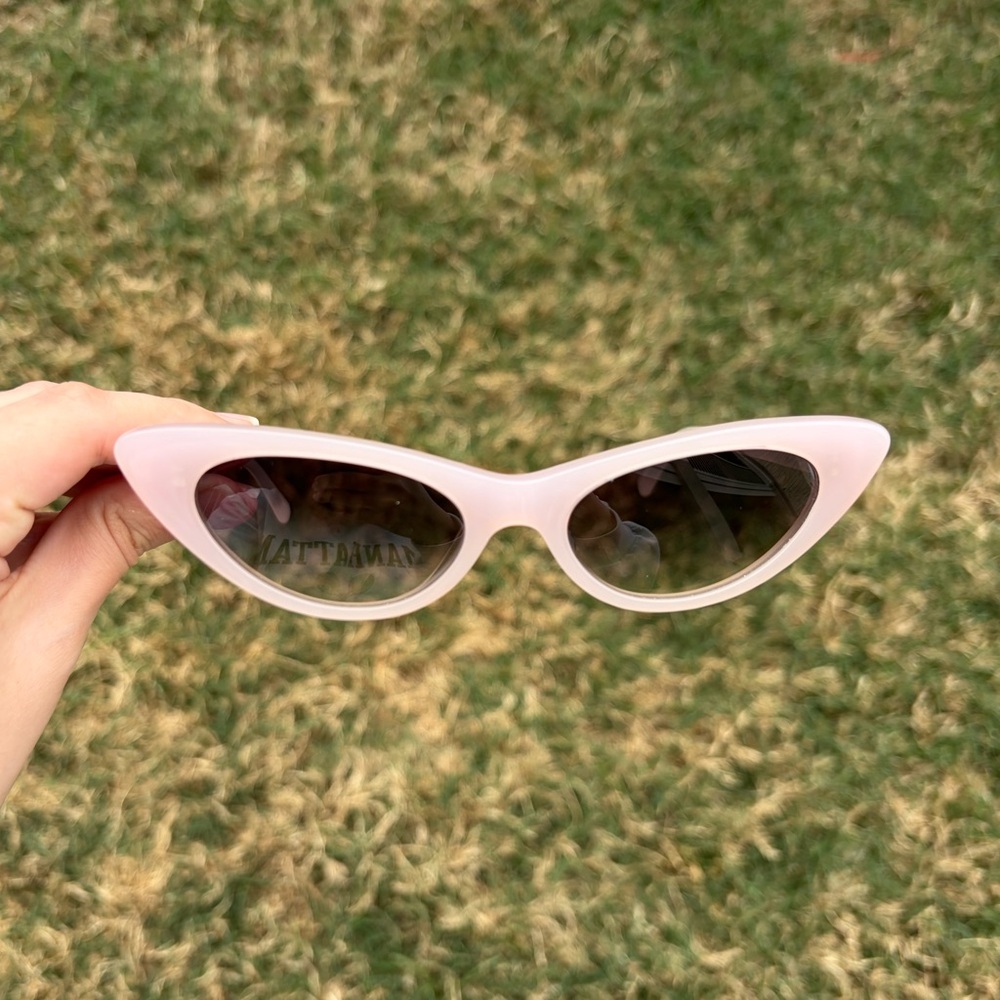 Crap Eyewear- Women’s Pink Cat Eye Sunglasses